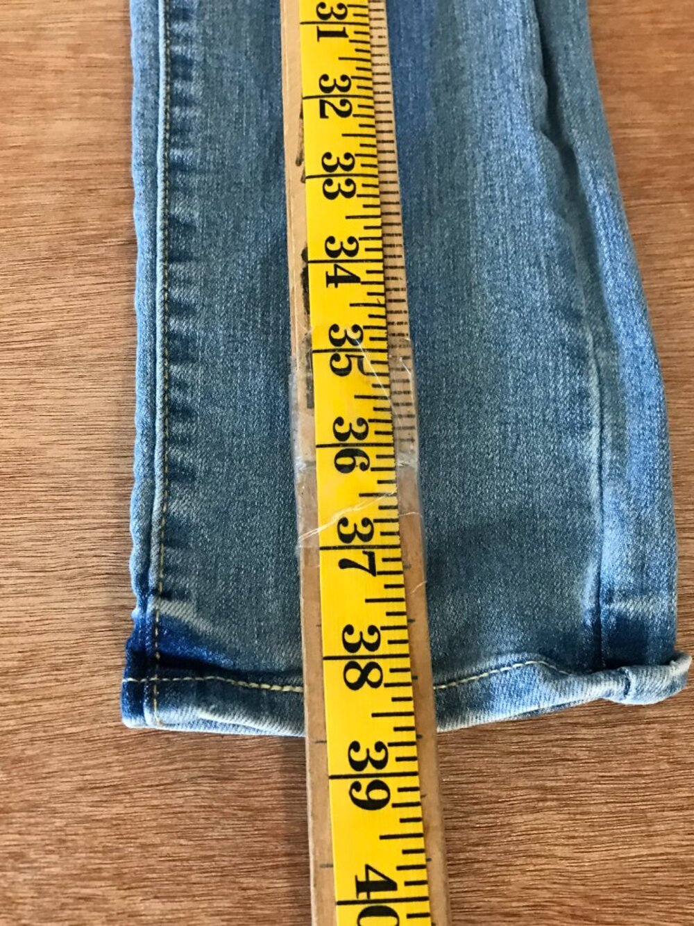 Levi's 721 Skinny Jeans Women 30 Blue Mid Rise Medium Wash Sculpting Slimming - Picture 6 of 15